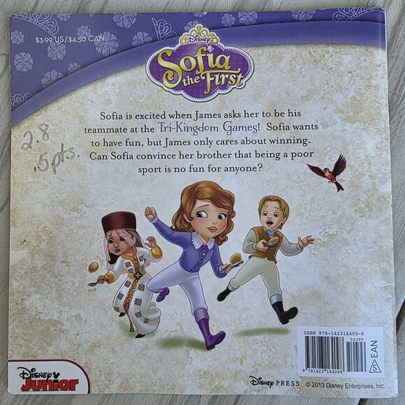 Sophia the First Floating Palace, The Royal Games & Sofia Makes a Friend-3 Books - Picture 15 of 16